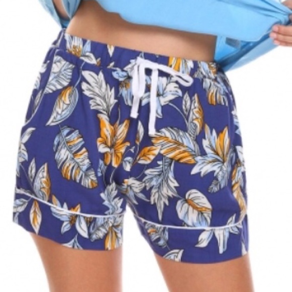 Ekouaer Floral Shorts